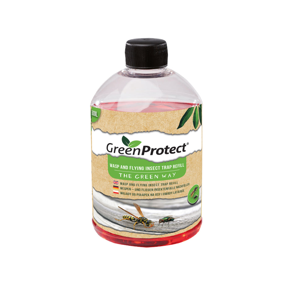 GPWTR – 6pc. per box – Green Protect Wasp & Flying Insect Trap Refill (500ml)