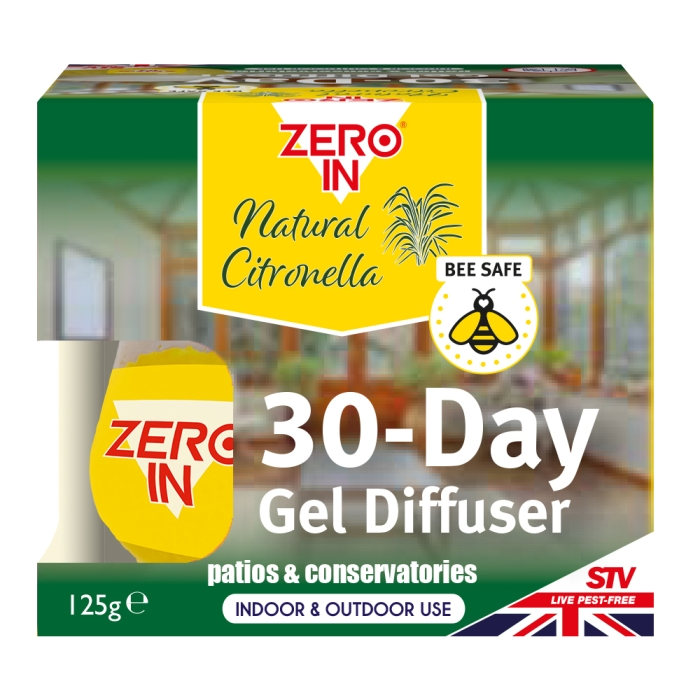 ZER871 - 6pc. per box - 30-Day Gel Diffuser Mosquito Killer