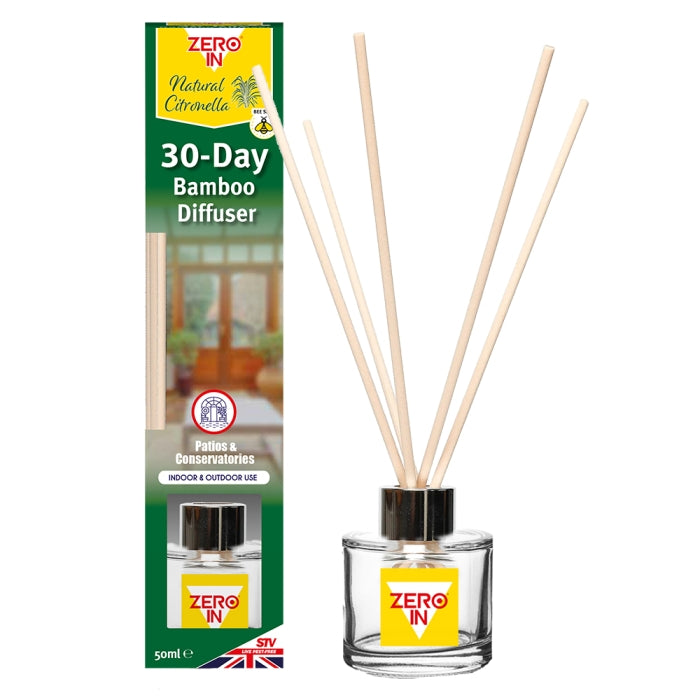 ZER872 - 6pc. per box - 30-Day Bamboo Diffuers