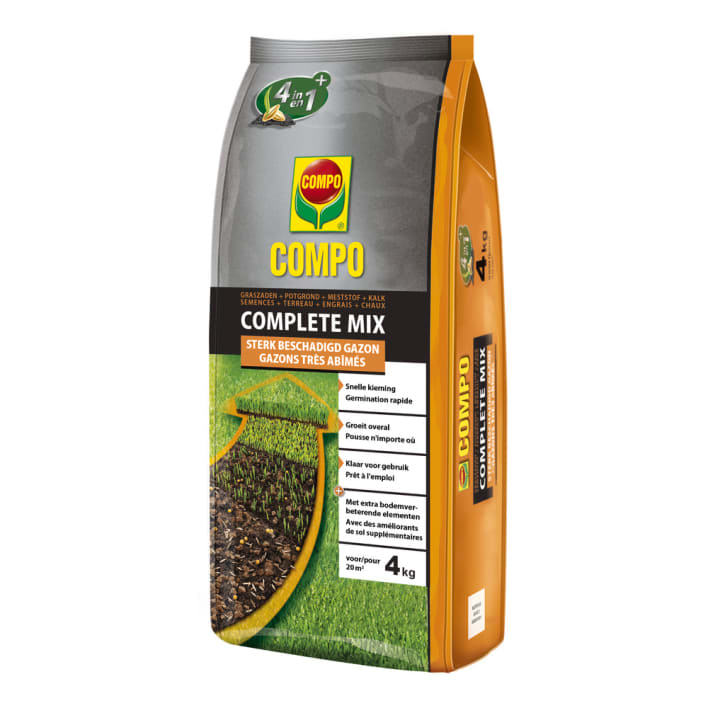 2160106017 - 30pc. 1/4 per pallet - COMPO® Complete Mix 4IN1 - 20M² 4KG
