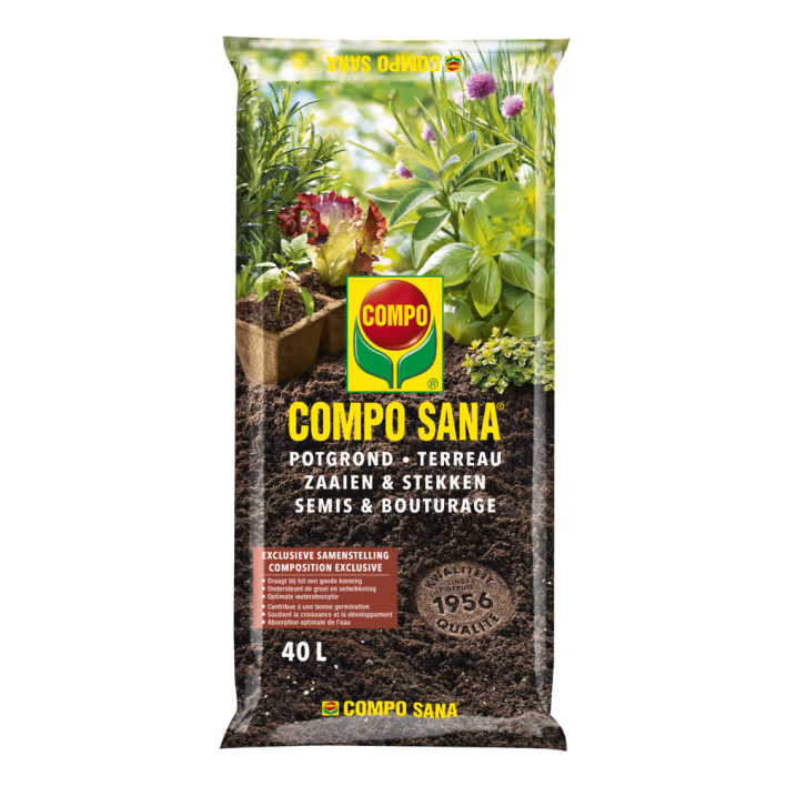 1155324017- 51pc. per pallet - COMPO SANA® Potting Soil Sowing & Cuttings 40L
