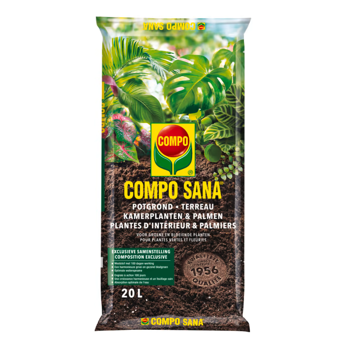 1145124017- 96 per pallet COMPO SANA Pot Ground House Plants & Palms 20L