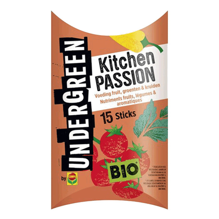 2830302017 - 10pc. per box - UNDERGREEN Kitchen Passion Bio Nutrition Fruit, Vegetables & Spices Bars