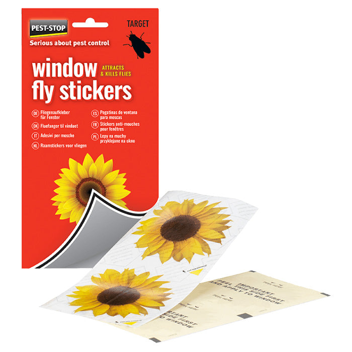 PSWFS - 20pc. per box Pest-Stop Window Fly Stickers