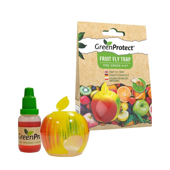 GPFFT1 – 6pc. per box – Green Protect Fruit Fly Trap
