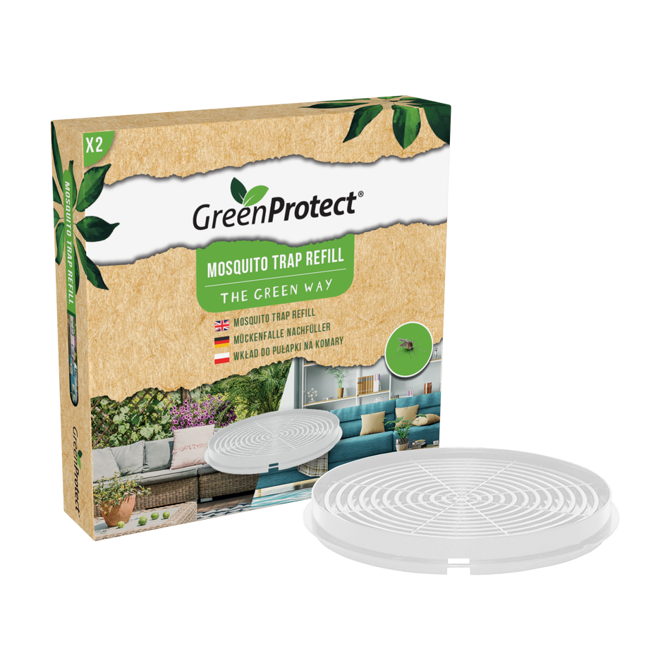 GPMTR – 10pc. per box – Green Protect Mosquito Trap Refill (Pack of 2)