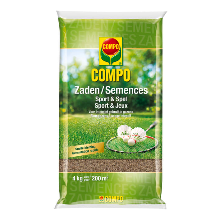 2082701017 - 6pc. per box - COMPO® Lawn Seed Sport & Game 4KG