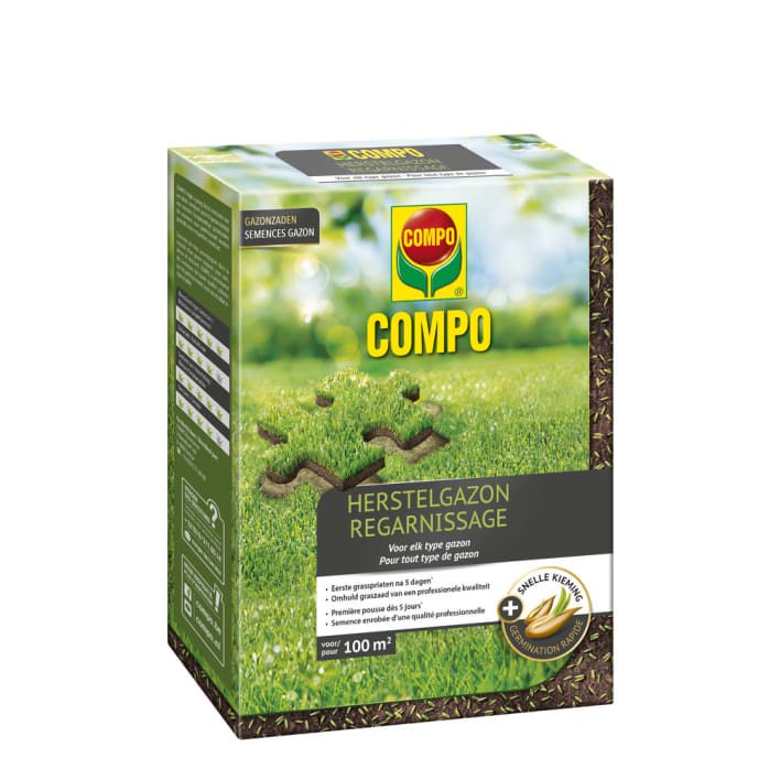 1387402017 - 5pc. per box - COMPO® Lawn Seed Lawn Recovery 2KG