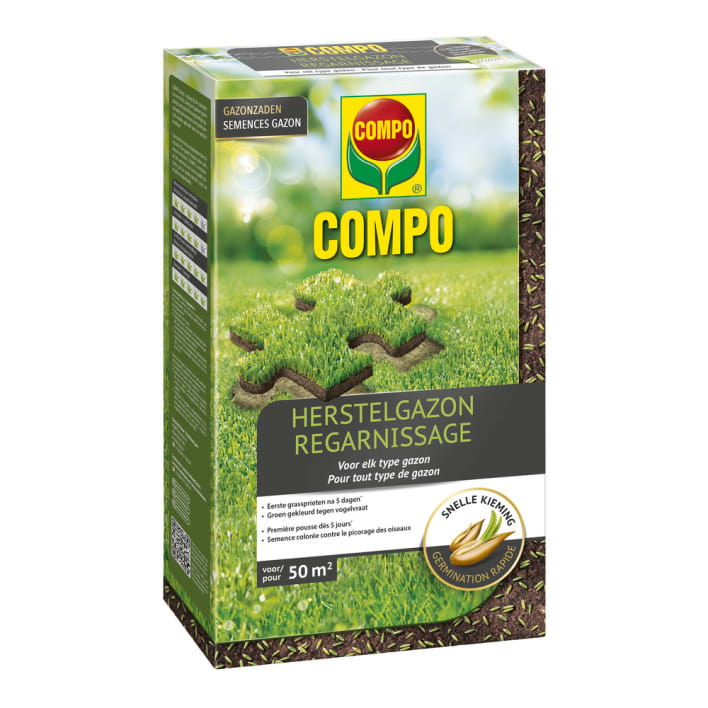 1388302017 - 6pc. per box - COMPO Lawn Seed Lawn Repair 1KG