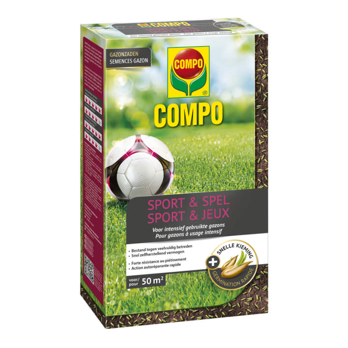 1388502017 - 6pc. per box - COMPO Lawn Seed Sport & Game 1KG