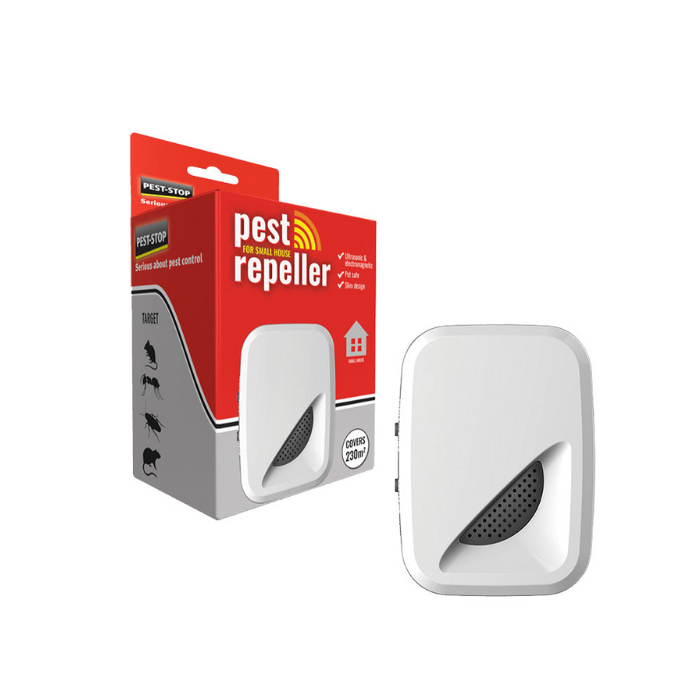 PSIR-SHE - 6Stk. pro Karton Pest-Stop Schädlingsvertreiber für den Innenbereich – kleines Haus