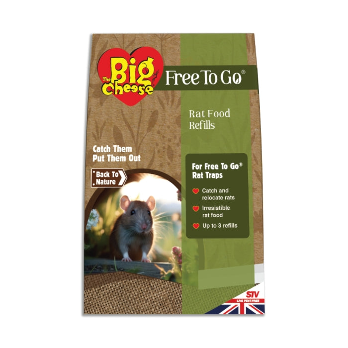 V207 - 6pc. per box - Rat Food - Refills 20g x 15 blocks
