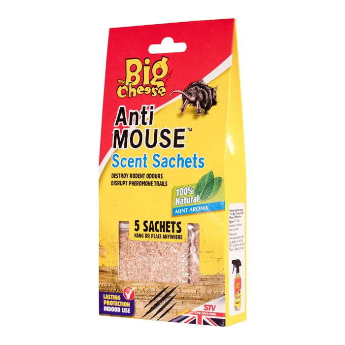 V401 - 6pc per box -Anti Mouse Scent Sachets - 5 scent in a pack