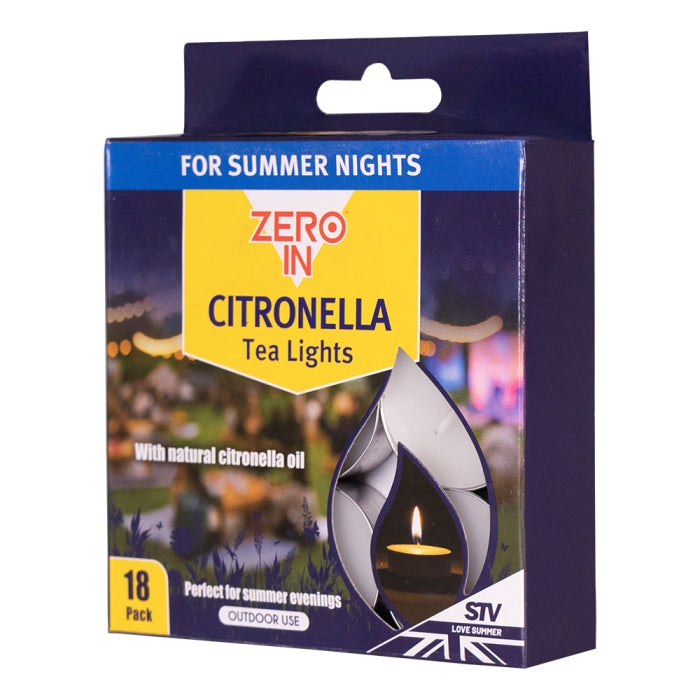 V423 - 6pc. per box - Citronella Tealight - 18 pack