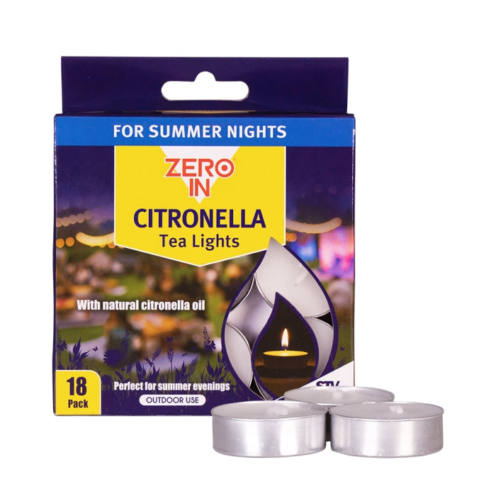V423 - 6pc. per box - Citronella Tealight - 18 pack