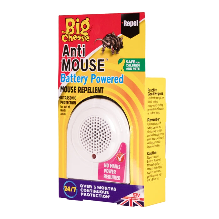 V820 - 6pc. per box -Anti Mouse Battery Powered Mouse Repellent
