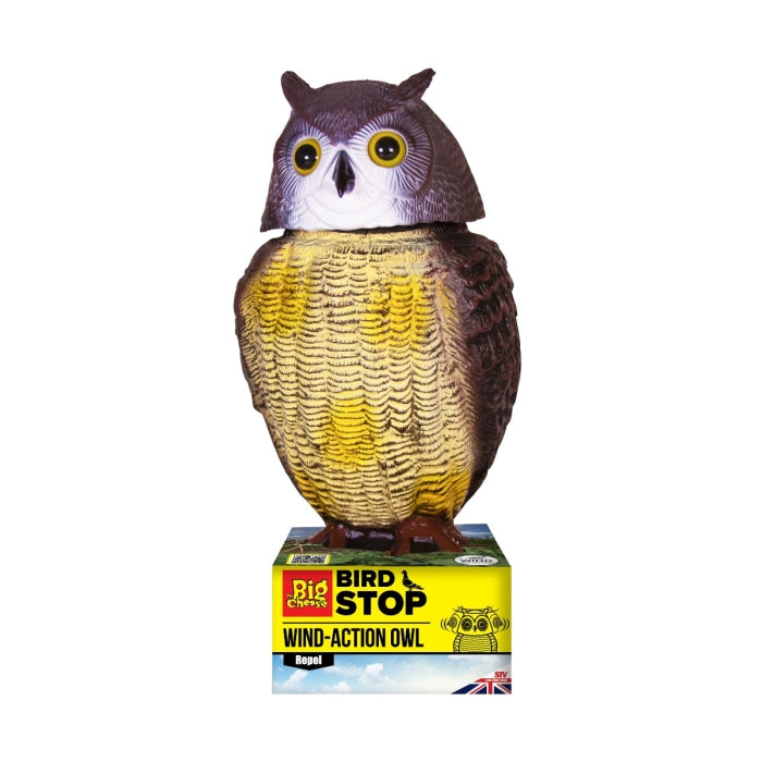 V965 - 6pc BIG CHEESE Wind-Action Owl