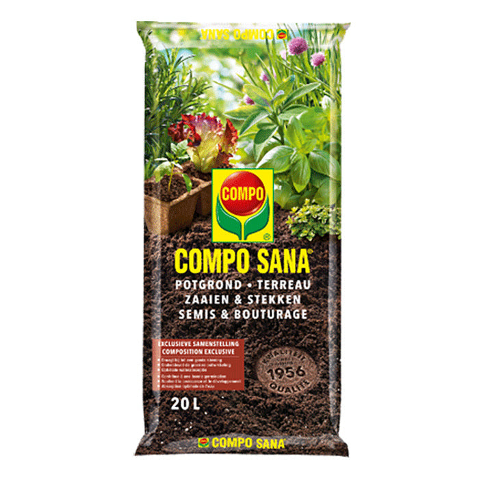 1154114017- 96pc. per pallet - COMPO SANA® Potting Soil Sowing & Cuttings 20L