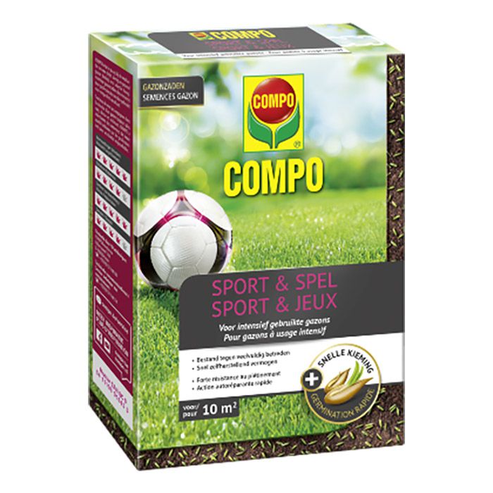 2267402017 - 12pc. per box - COMPO Lawn Seed Sport & Game 200gr