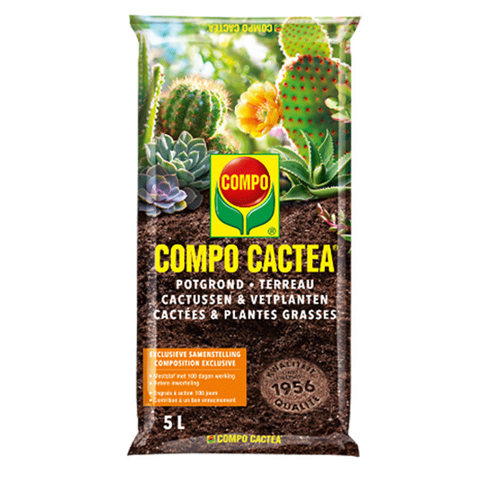 1122112017- 6pc. per box - COMPO SANA® Cactus potting soil 5L