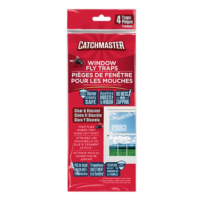904 - 24St. pro Karton – Catchmaster® Clear Window Fliegenfalle