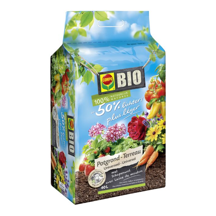 2141704017 - 56St. pro Palette - Universal Bio Pot Ground. Ca. 50 % leichter 40 l