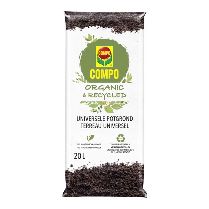 2679208017 - 45pc. per 1/2 pallet - COMPO Organic & Recycled - Universal Potting Soil 20 L